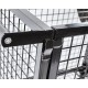Professionele magazijnwagen 112 x 72 x 100 cm met een capaciteit van 350 kg
