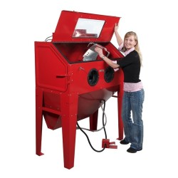 Straalmiddel aanzuigslang voor straalcabine met voetbediening Straalmiddel aanzuigslang voor straalcabine met voetbediening