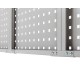 Gereedschapsbord grijs 150 x 61 cm 