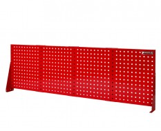 Gereedschapsbord rood 200 x 61 cm