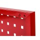 Gereedschapsbord rood 200 x 61 cm 