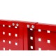 Gereedschapsbord rood 200 x 61 cm 