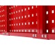 Gereedschapsbord rood 200 x 61 cm 