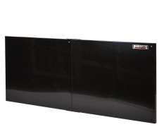 Gereedschapsbord zwart 150 x 61 cm voor magnetisch gereedschap - Gereedschapbord.
