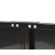 Gereedschapsbord zwart 150 x 61 cm voor magnetisch gereedschap - Gereedschapbord.