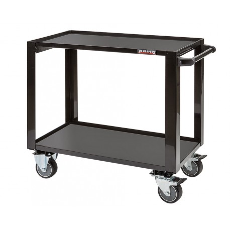 Professionele gereedschapstrolley 98 x 50 x 87 cm zwart - Cap. 200 kg - werkplaats trolley - werkplaatskar