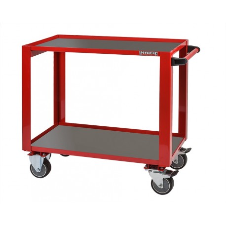 Professionele gereedschapstrolley 98 x 50 x 87 cm rood - Cap. 200 kg - werkplaats trolley - werkplaatskar