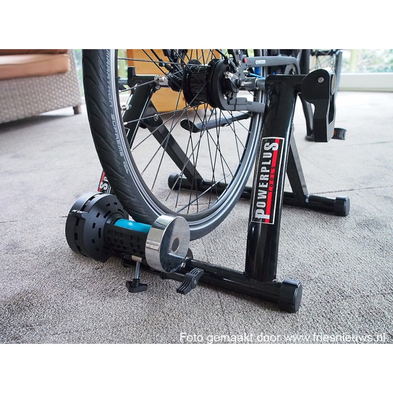 Magnetische fietstrainer indoor fietstrainer voor en mountainbike - Powerplustools