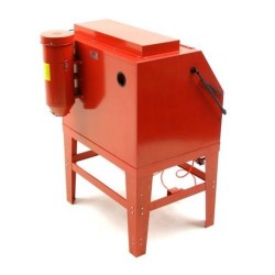 Straalcabine 990 Liter met afzuiging Straalcabine 990 Liter met afzuiging