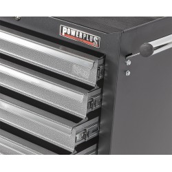 Gereedschapswagen grijs/antraciet 5 laden leeg met quick lock Gereedschapswagen grijs/antraciet 5 laden leeg met quick lock