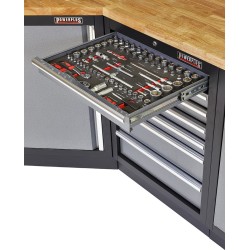 Ratel-, doppenset 56 delen - soft mat Ratel-, doppenset 56 delen - soft mat