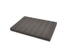 EPE foam mat type kaizen foam 40 x 57 x 4 cm. grijs/antraciet. 5 lagen