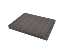 EPE foam mat type kaizen foam 57 x 43 x 5 cm. grijs/antraciet. 6 lagen