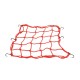 Bagagenet 40 x 40 cm. elastisch met 6 haken voor fiets - motor