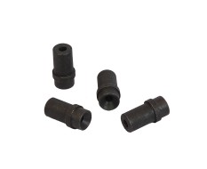 Set van 4 stalen nozzles 6 mm. voor straalpistool 0013