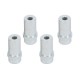 Set van 4 stalen nozzles 7 mm. voor straalpistool 0013